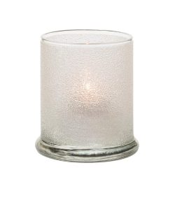 Hollowick Columns Clear Ice Votive 76mm x 92mm 12 Pack (VV4066)