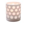 Hollowick Boutique Dots Porcelain Votive 73mm x 80mm 48 Pack (VV4070)