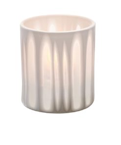 Hollowick Boutique Stripes Porcelain Votive 73mm x 80mm 48 Pack (VV4071)