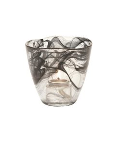 Hollowick Wysp Black Glass Votive 95x 89mm 6 Pack (VV4080)