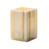 Hollowick Luxor Small Solid Alabaster Lamp 57mm x 86mm 12 Pack (VV4087)