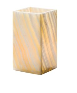 Hollowick Luxor Medium Solid Alabaster Lamp 70x 127mm 12 Pack (VV4088)
