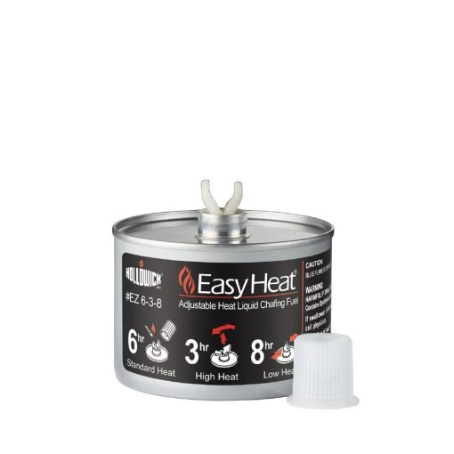 Steelite Easy Heat Adjustable Heat Liquid Chafing Fuel 6 3 or 8 Hour 24 Pack (VV4093)