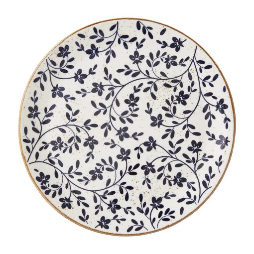 Steelite Performance Flora Coupe Plates Blue 280mm 12 Pack (VV4601)