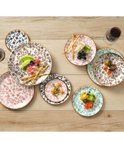 Steelite Performance Flora Coupe Plates Blue 280mm 12 Pack (VV4601)