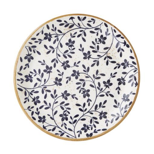 Steelite Performance Flora Coupe Plates Blue 252mm 12 Pack (VV4602)