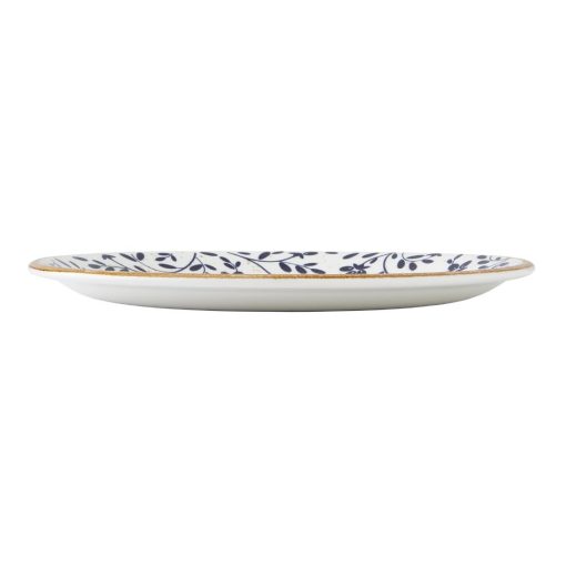 Steelite Performance Flora Coupe Plates Blue 252mm 12 Pack (VV4602)