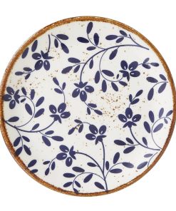 Steelite Performance Flora Coupe Plates Blue 153mm 12 Pack (VV4604)