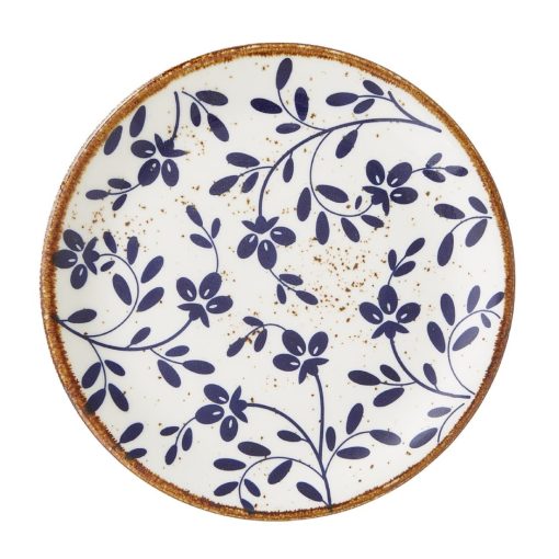 Steelite Performance Flora Coupe Plates Blue 153mm 12 Pack (VV4604)