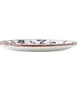 Steelite Performance Flora Coupe Plates Blue 153mm 12 Pack (VV4604)