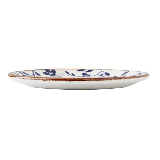Steelite Performance Flora Coupe Plates Blue 153mm 12 Pack (VV4604)