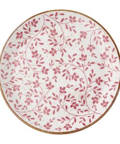 Steelite Performance Flora Coupe Plates Pink 280mm 12 Pack (VV4607)