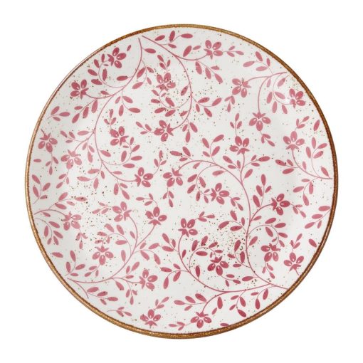 Steelite Performance Flora Coupe Plates Pink 280mm 12 Pack (VV4607)