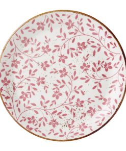 Steelite Performance Flora Coupe Plates Pink 252mm 12 Pack (VV4608)