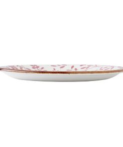 Steelite Performance Flora Coupe Plates Pink 202mm 12 Pack (VV4609)