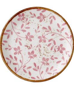 Steelite Performance Flora Coupe Plates Pink 153mm 12 Pack (VV4610)