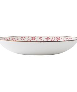 Steelite Performance Flora Coupe Bowls Pink 255mm 12 Pack (VV4611)