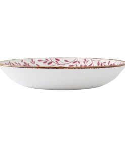 Steelite Performance Flora Coupe Bowls Pink 215mm 12 Pack (VV4612)