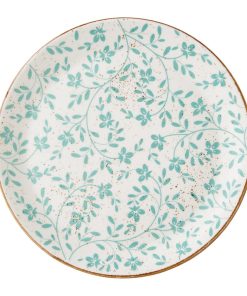 Steelite Performance Flora Coupe Plates Aqua 280mm 12 Pack (VV4613)