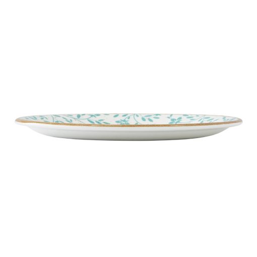 Steelite Performance Flora Coupe Plates Aqua 252mm 12 Pack (VV4614)