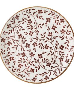 Steelite Performance Flora Coupe Plates Brown 280mm 12 Pack (VV4619)