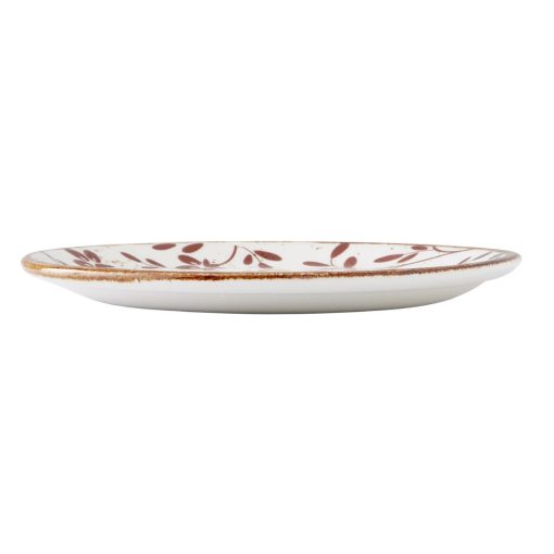 Steelite Performance Flora Coupe Plates Brown 153mm 12 Pack (VV4622)