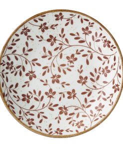 Steelite Performance Flora Coupe Bowls Brown 215mm 12 Pack (VV4624)