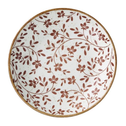 Steelite Performance Flora Coupe Bowls Brown 215mm 12 Pack (VV4624)