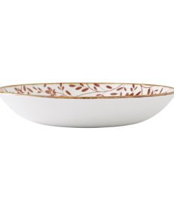 Steelite Performance Flora Coupe Bowls Brown 215mm 12 Pack (VV4624)
