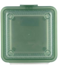 FSG Returnables Small Burger Boxes Jade Green 500ml 24 Pack (BW080)