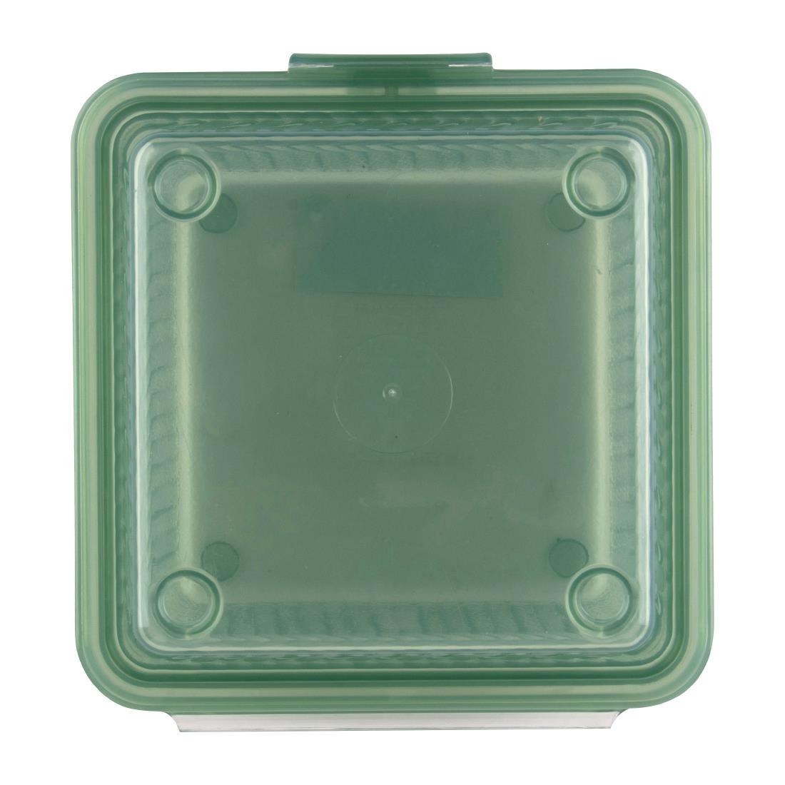 FSG Returnables Small Burger Boxes Jade Green 500ml 24 Pack (BW080)