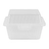 FSG Returnables Small Burger Boxes Clear 500ml 24 Pack (BW081)