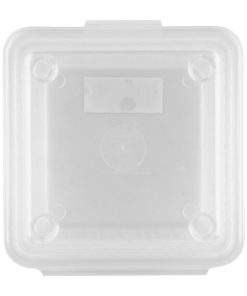 FSG Returnables Small Burger Boxes Clear 500ml 24 Pack (BW081)