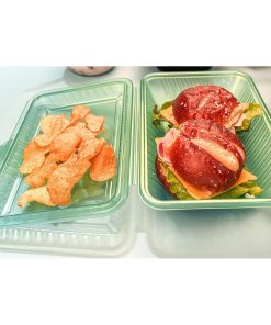 FSG Returnables Standard Meal Container Jade Green 1000ml 12 Pack (BW082)