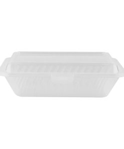 FSG Returnables Standard Meal Container Clear 1000ml 12 Pack (BW083)