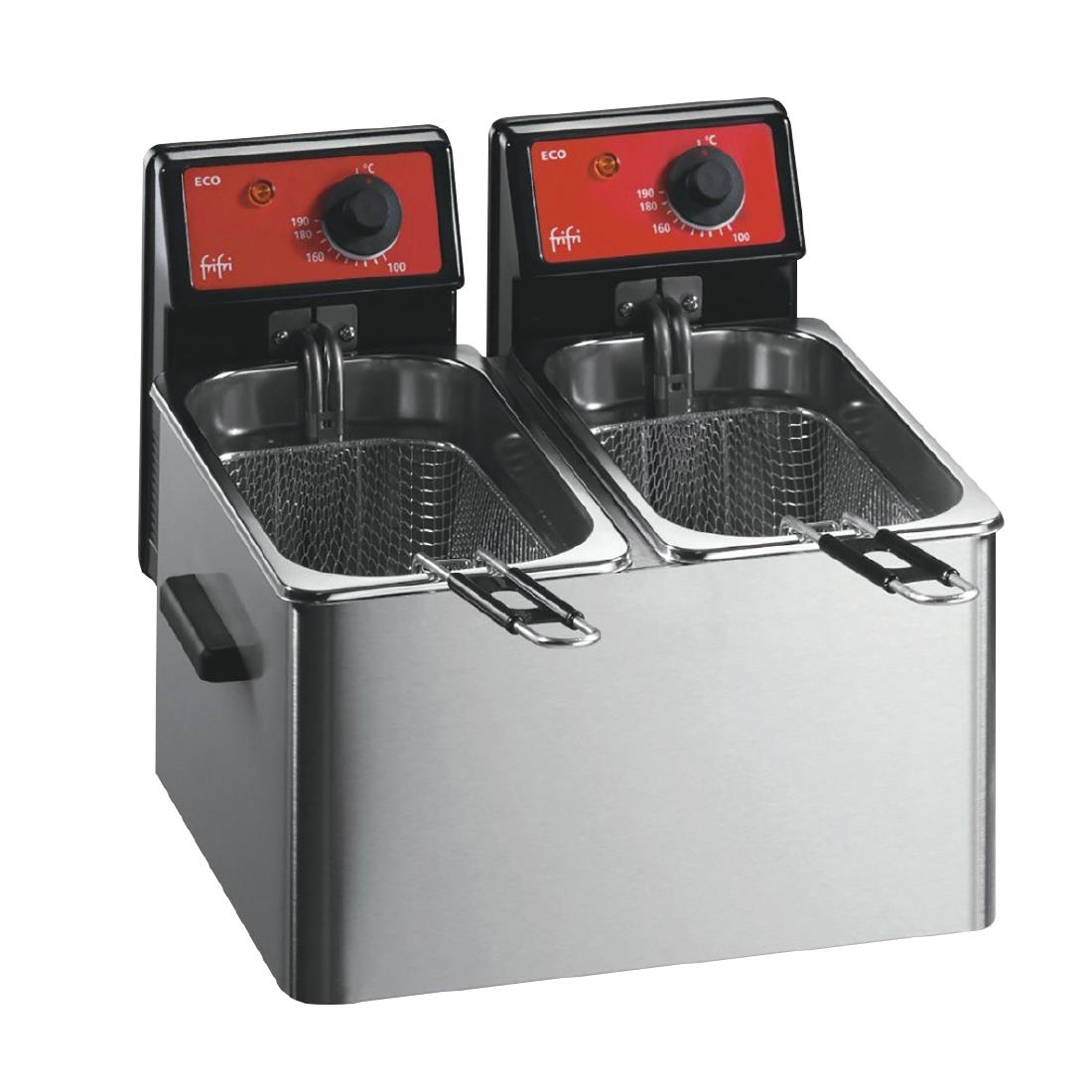 FriFri Electric Countertop Fryer Three Phase Eco 4-4 (HS081-3PH)