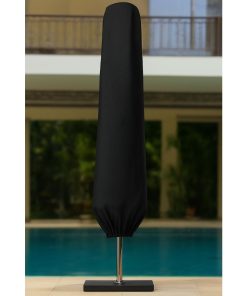 Bolero Large Parasol Cover Black 2250x1000mm (HW961)