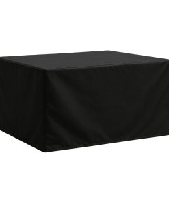 Bolero Rectangular Outdoor Table Cover Black 2000x1000mm (HW962)