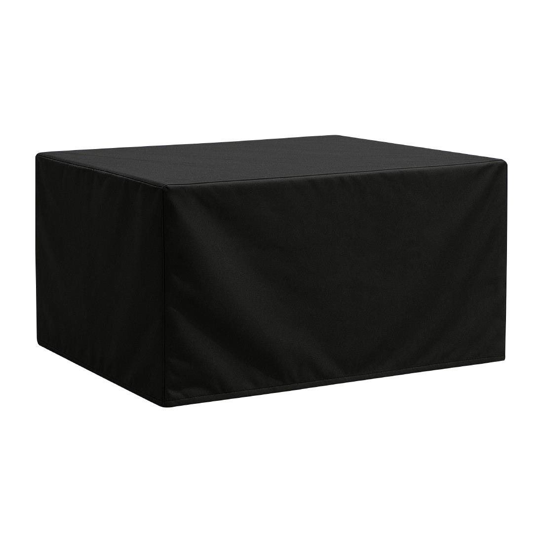 Bolero Rectangular Outdoor Table Cover Black 2000x1000mm (HW962)