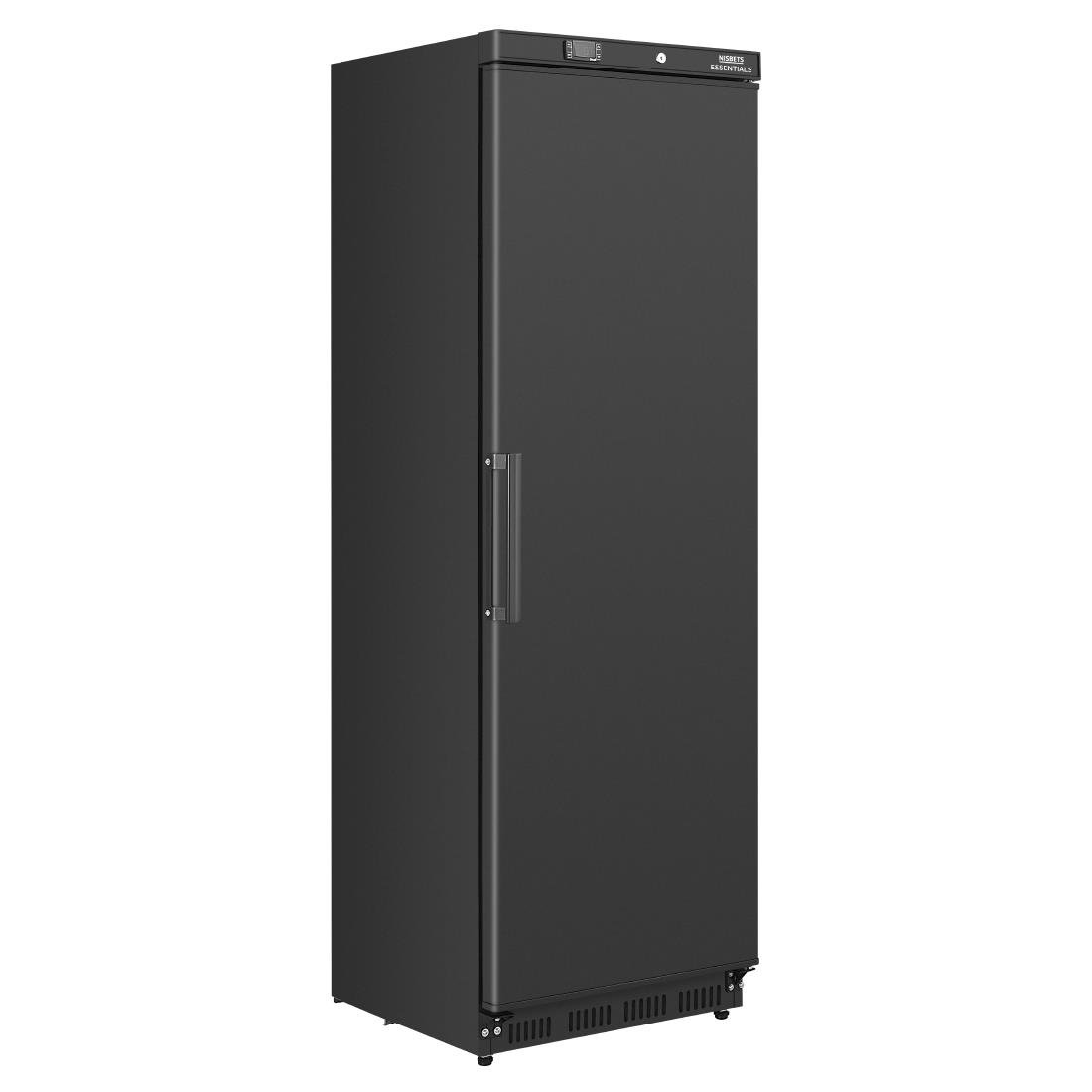 Nisbets Essentials Upright Refrigerator Black 400Ltr (JB198)