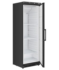 Nisbets Essentials Upright Refrigerator Black 400Ltr (JB198)