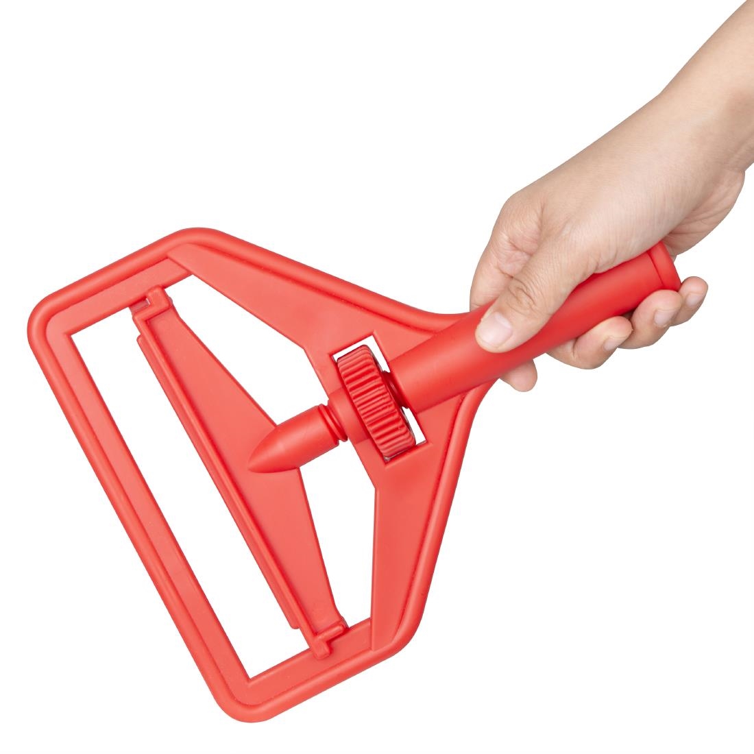 Jantex Connect Wide Kentucky Mop Head Clip Red (JB530)