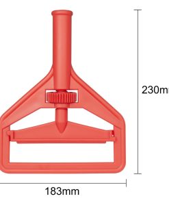 Jantex Connect Wide Kentucky Mop Head Clip Red (JB530)