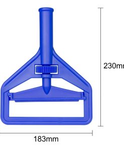 Jantex Connect Wide Kentucky Mop Head Clip Blue (JB531)