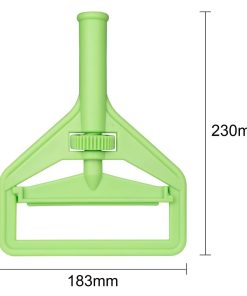 Jantex Connect Wide Kentucky Mop Head Clip Green (JB533)