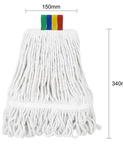 Jantex Connect Wide Kentucky Cotton Mop Head 400g (JB534)