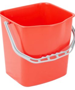 Jantex Mop Bucket and Wringer Set for Cleaning Trolley 2x 12Ltr (JB761)