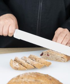 Vogue Soft Grip Serrated Slicer 30cm (JB995)