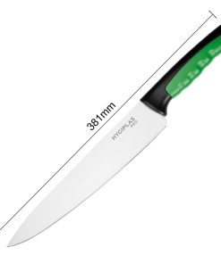 Hygiplas Pro Chef Knife Green 25cm (JD211)