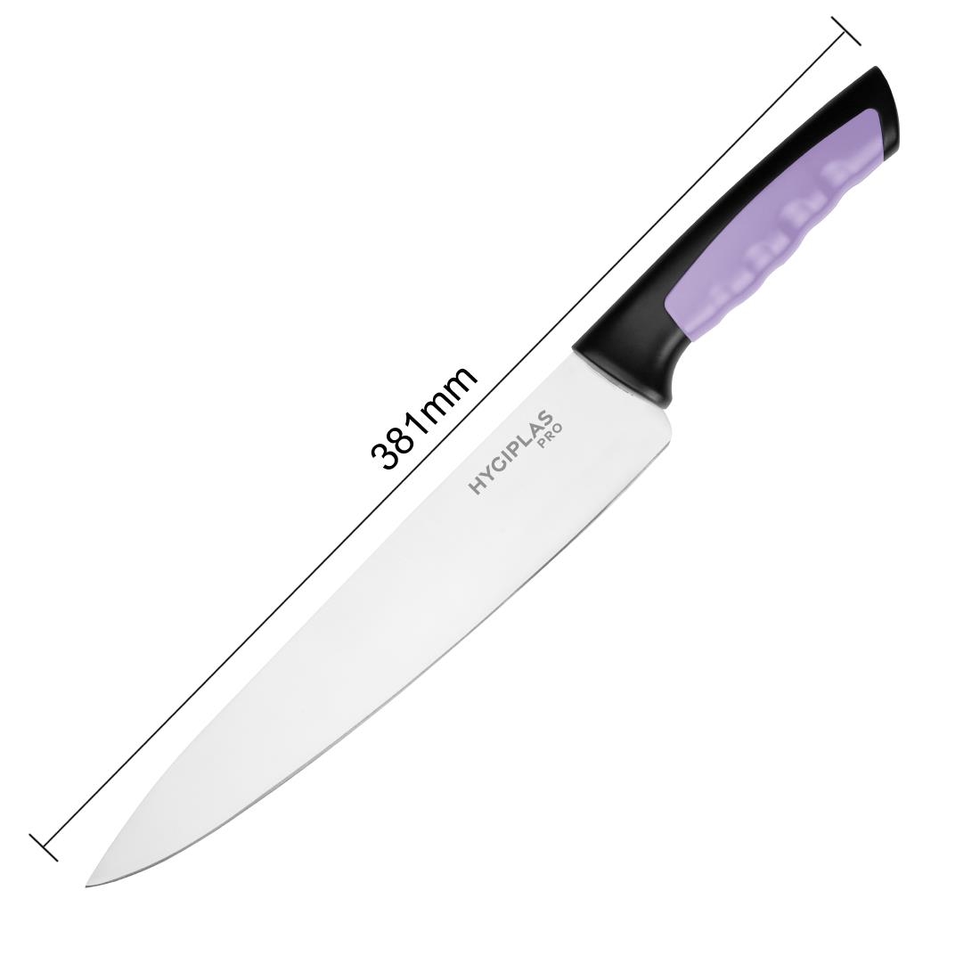 Hygiplas Pro Chef Knife Purple 25cm (JD214)